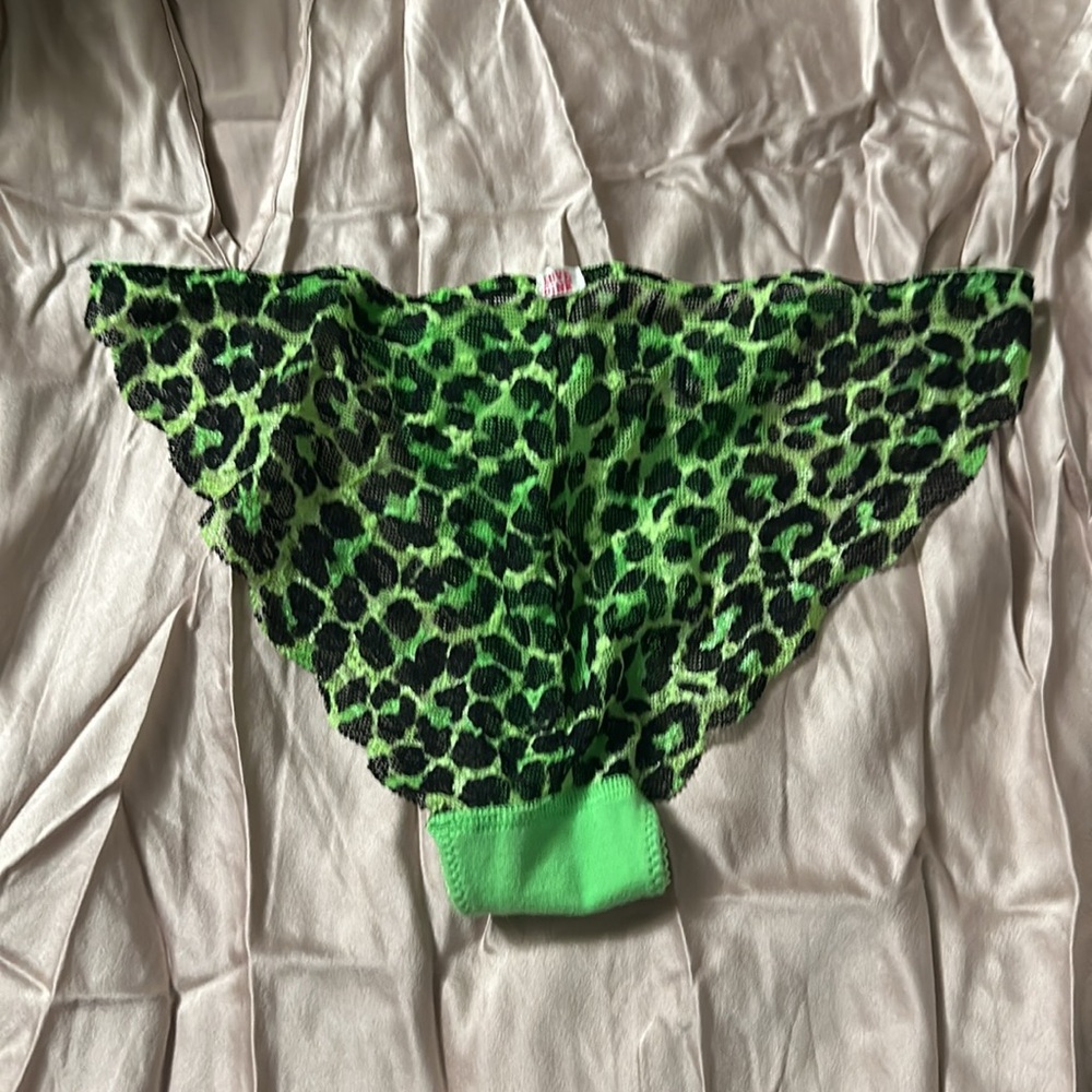 Green panties
